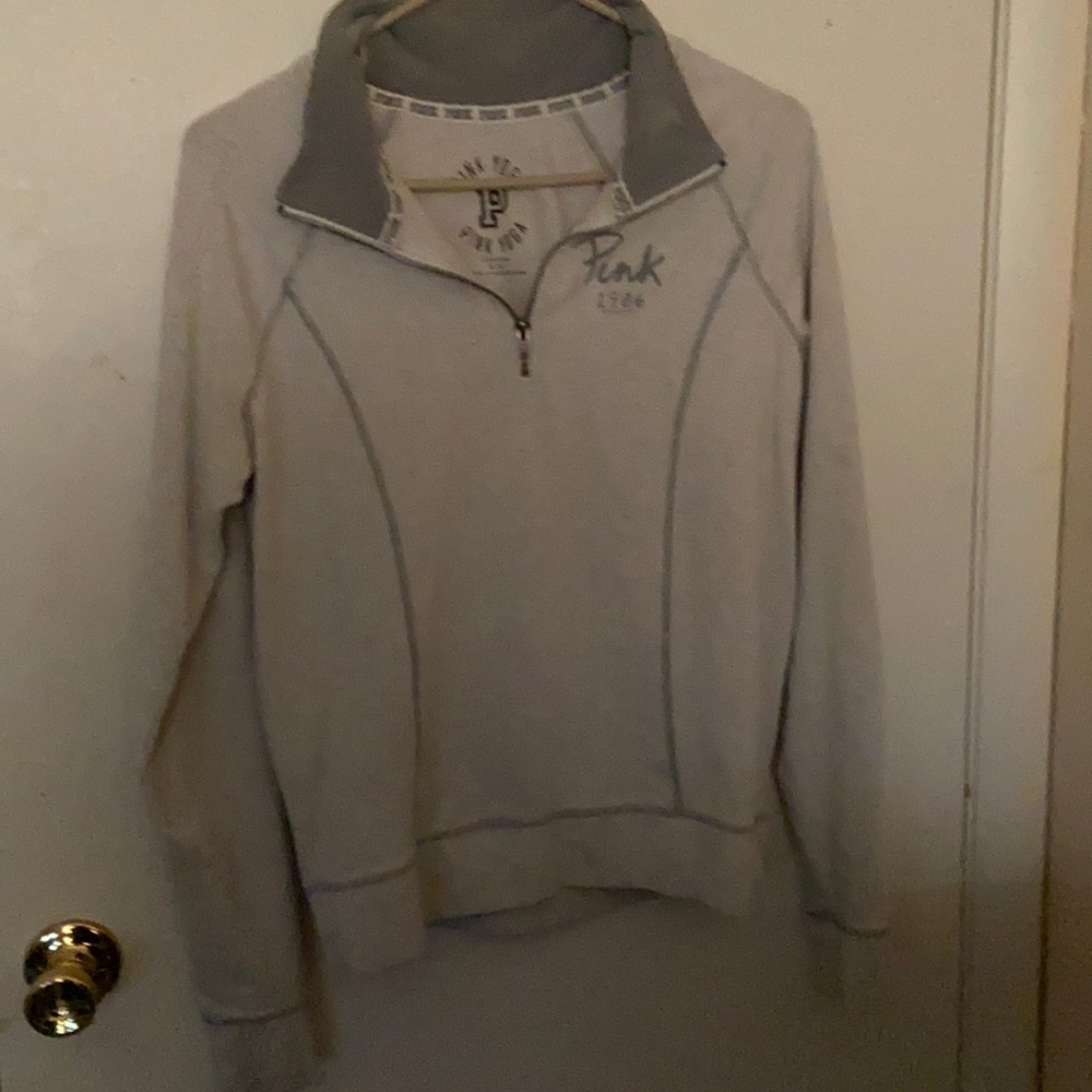 Pink Victoria Secret long sleeve shirt